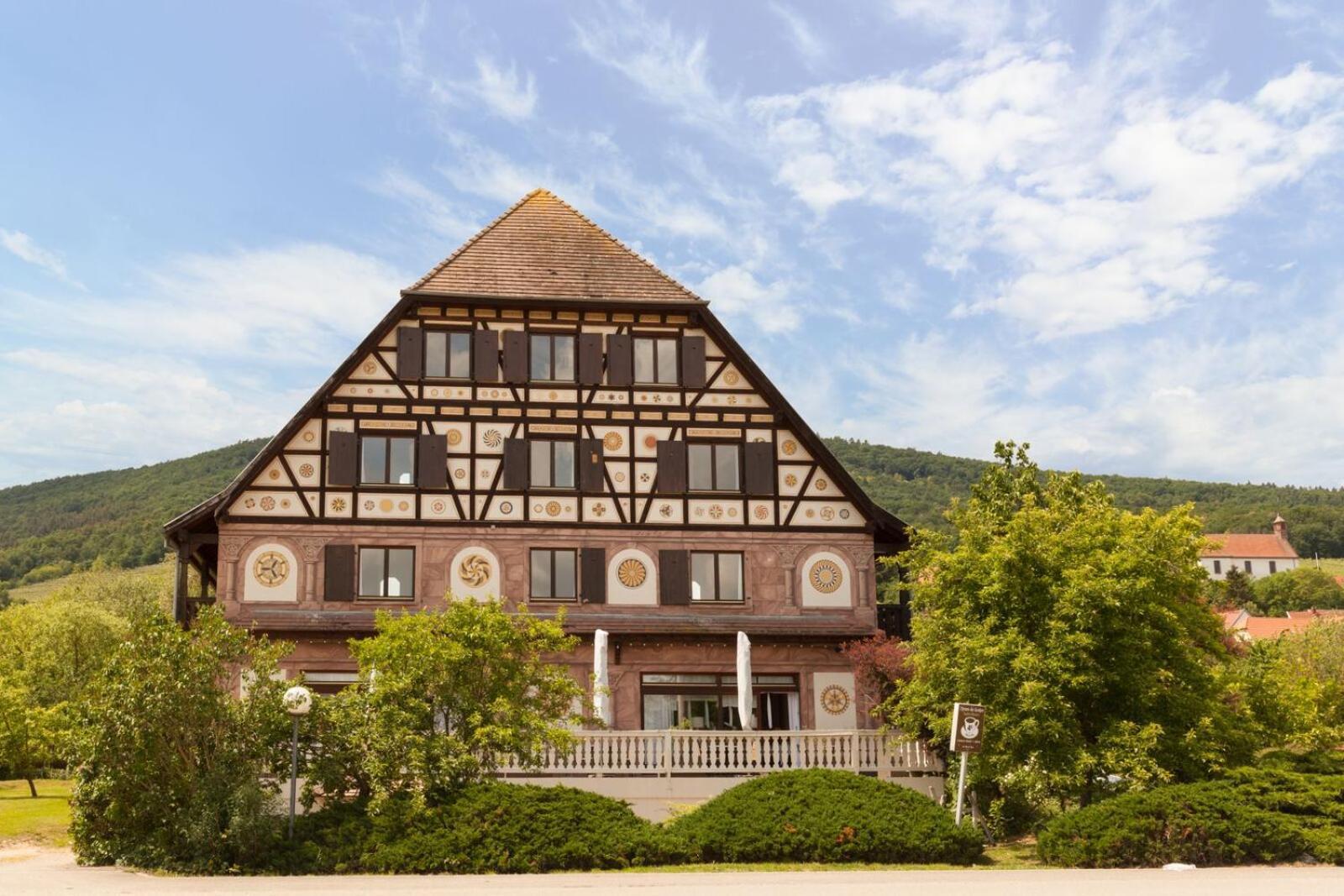 Hotel Restaurant Verger Des Chateaux, Route Des Vins Haut-Koenigsbourg Dieffenthal Eksteriør billede